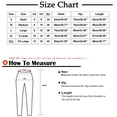 thumbnail image 3 of CEHVOM Fashion Women Plus Size Solid Button Zipper Casual Pants Calf-Length Trousers, 3 of 6