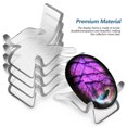 thumbnail image 3 of MIANGASTORE 20 Pcs Crystal Display Stands Clear Acrylic Display Stands Easel Holders for Rocks Mineral Agates Stones, 3 of 8