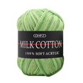 thumbnail image 4 of Birdeem Colorful Hand Knitting 50G Knitting Crochet Milk Soft Baby Cotton Wool Yarn, 4 of 10