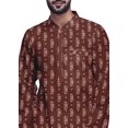 thumbnail image 4 of Atasi Printed Ethnic Kurta Pajama Set Summer Party Wear Kurta Pyjama For Men, 4 of 4