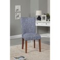 thumbnail image 1 of HomePop Parsons Classic Upholstered Accent Dining Chair, Navy (Set of 2), 1 of 6