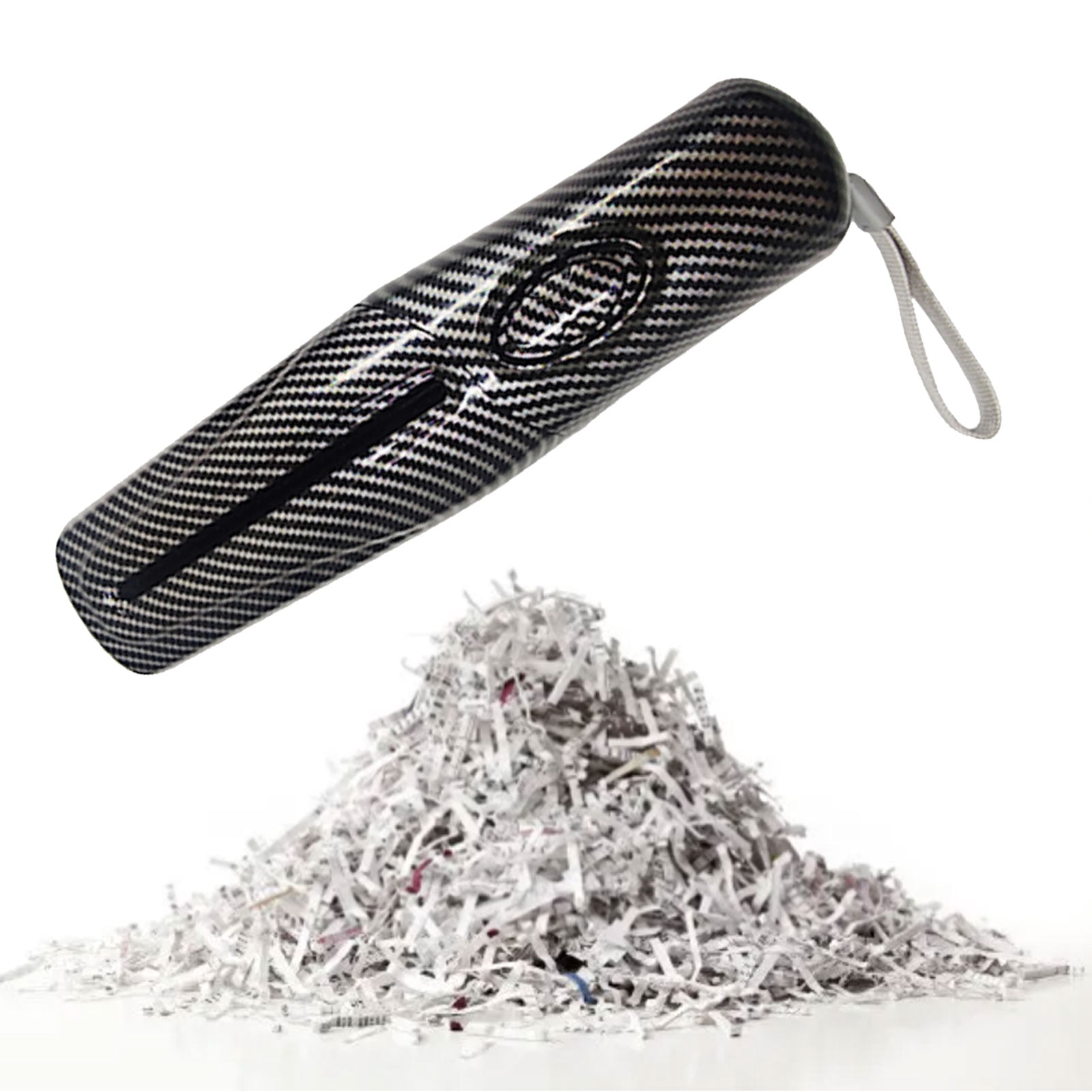 USB Paper Shredder, Steel Blade 4mm Shredding Small Paper Shredder 2 Sheet Capacity  for Home