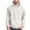 White, variant on Timegard Sweatshirts for Men Hoodies Long Sleeve Vintage Loose Comfy Pullover Crewneck Tops with Pocket