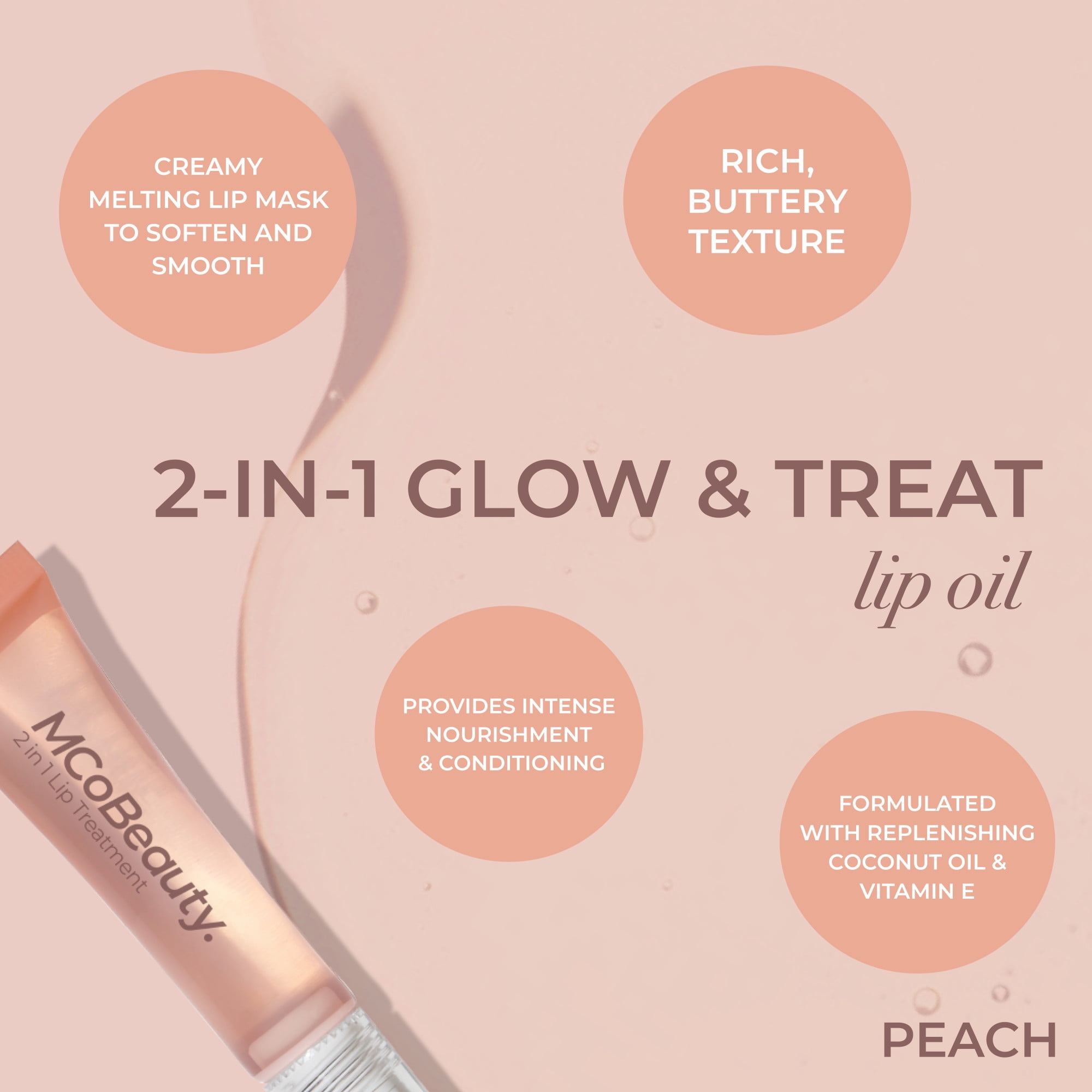 MCoBeauty - Éclat & Soin Traitement pour les Lèvres 2-en-1