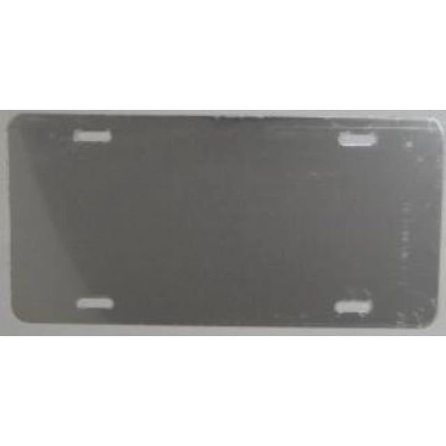 Plaque d'Immatriculation Vierge en Aluminium 0,040 pour Miroir de Près