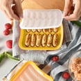 thumbnail image 4 of EGNMCR Silicon Sausage Moulds For Home Use Children's Supplements Meat Sausage Steam Sausage Ham Baking Grinder Homemade Steamable Suitable For Adults And Children Patisserie containers, 4 of 6
