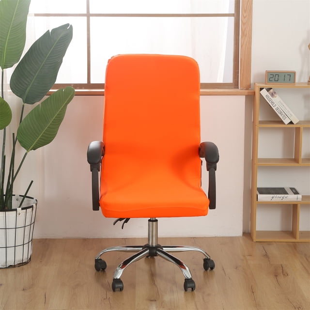 Meitianfacai Solid Color Brushed High Elastic Chair Cover Soft And Comfortable Chair Seat Cover -proof And Dirt- Chair Slipcover Suitable For Dining Chair