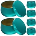 thumbnail image 4 of MasteelfCA 12 Pcs Boîte de Rangement pour Thé Bougie Ronde Boîte de Rangement pour Bonbons Perles d'Artisanat Boîte à Bijoux, 4 of 7