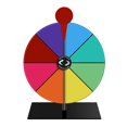 thumbnail image 1 of segolike Rotating Wheel Accessories Rotating Game Toy for Show Birthday Holiday Black Base, 1 of 9