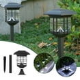 thumbnail image 2 of RXIRUCGD Solar Lampadaires d'Extérieur, Lumières de Sentier Vintage Alimentées par Solar pour Pelouse, Entrée, Porte Avant/arrière, 2 of 9