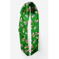 thumbnail image 2 of Bimba Green Russian Doll Mix Pure Silk Printed Head Bandanas Summer Neck Wrap Scarf 40 x 80 Inches, 2 of 6