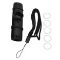 thumbnail image 2 of Kazoo Professionnel en Métal, Étanchéité Réglable Partie Kazoo Résine Embout Buccal Corps en Métal avec 5 Diaphragmes, Longe et Boîte de Rangement pour les Mélomanes, 2 of 8