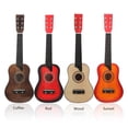 thumbnail image 4 of Mini 25 inch Wooden Acoustic Guitar Toy Practice Gift Sunset, 4 of 6