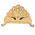 thumbnail image 1 of Napkin Holder, Decoration European Style Paper Napkin Holder Classical  For Restaurant Gold,Silver, 1 of 8