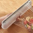 thumbnail image 1 of Food Wrapper Box Food Wrapping Film Dispenser Plastic Wall Hanging Preservative Film Storage Box, 1 of 9
