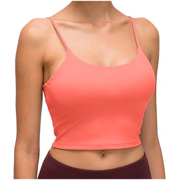 XZNGL Hauts Sans Manches pour Femmes Mode Femmes Débardeur Décontracté Sans Manches Gilet Coussinet de Poitrine pour Dames Mouvement Court Débardeurs Débardeurs pour Femmes Débardeurs Femmes Débardeurs Hauts Décontractés pour Femmes