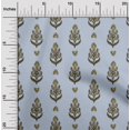 thumbnail image 1 of oneOone Tissu Polyester Lycra Feuilles & Paisley Bloc Décor Tissu Imprimé BTY 56 Pouces de Large, 1 of 4