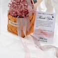 thumbnail image 4 of 4 Rolls Organza Ribbon, Pink Chiffon Ribbon For Lmell Gift Wrapping, Sheer Ribbon Gift, 4 of 5