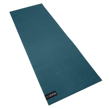 GoZone 7mm Solid Memory Foam Yoga Mat – 24" x 68" – Blue