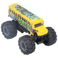 thumbnail image 1 of School Bus Model Toy, 1:43 Scale School Bus Pull Back Toy  For Outdoor Play For 3 + Years Old Kids Graffiti Yellow, 1 of 8