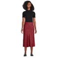 thumbnail image 2 of George Women's Midi Satin Skirt, 2 of 6