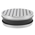 thumbnail image 1 of Parmesan Cheese Shredder, Cheese Grater Dual Sided Stainless Steel Box Grater Portable Food Shredder With Food Storage Container For Ginger Radish, 1 of 8