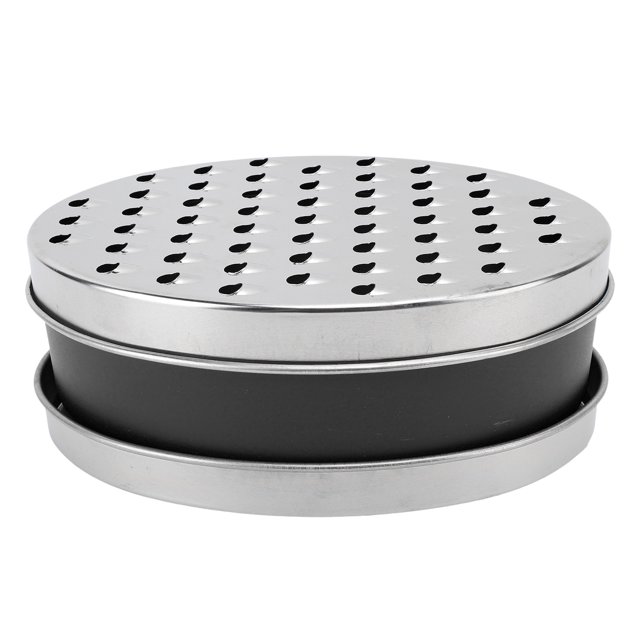Parmesan Cheese Shredder, Cheese Grater Dual Sided Stainless Steel Box Grater Portable Food Shredder With Food Storage Container For Ginger Radish