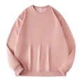thumbnail image 1 of Ketyyh-chn99 Chandail à Col Rond pour Homme à Manches Longues Décontracté Chaud en Molleton Chandail à Col Rond pour Homme à Manches Longues Décontracté Chaud en Laine Chandail Rose, TG, 1 of 4