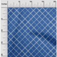 thumbnail image 1 of oneOone Cotton Poplin Fabric Check & Geometric Printed Fabric 1 Yard 42 Inch Wide, 1 of 1