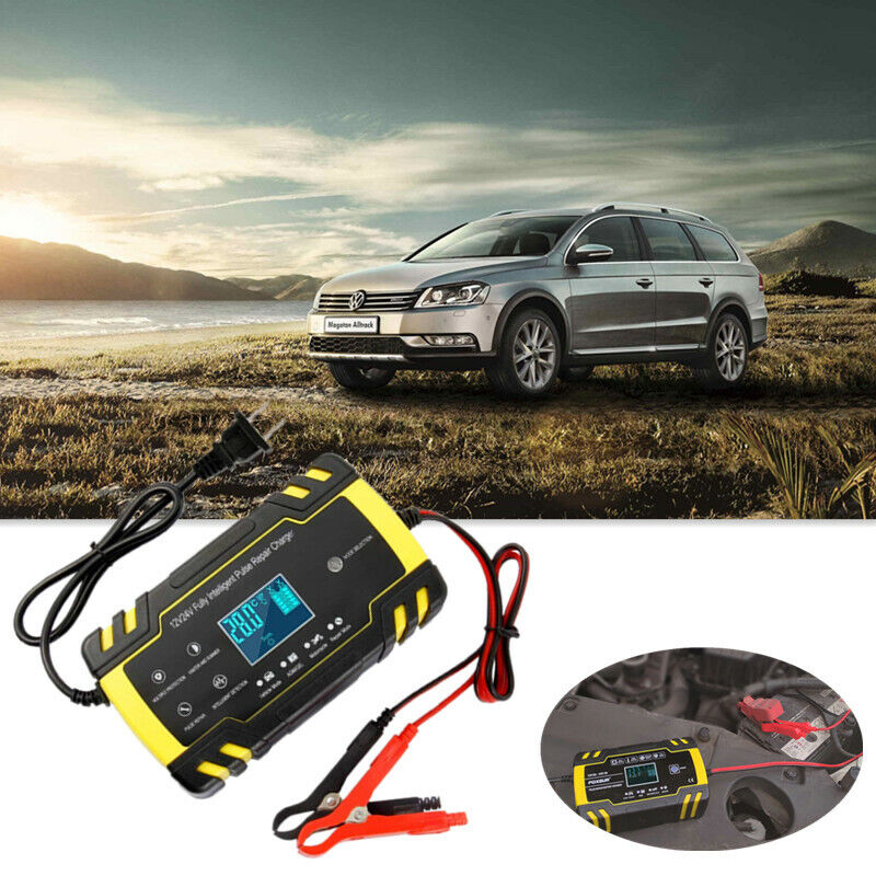 Car for Smart Battery for Charger Portable Battery Maintenance Clip Fast Charging Tool -