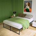 thumbnail image 1 of Henry Queen Bed Frame, Black, 1 of 9