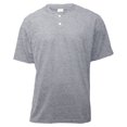 thumbnail image 1 of Soffe Men's Short Sleeve Henley Placket T-Shirt - M206, 1 of 1