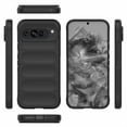 thumbnail image 1 of Color Liquid Silicone Matte Phone Case for Google Pixel 9 Skin Feel Armor Shockproof Protect Soft Cover - Black, 1 of 5