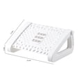thumbnail image 3 of KQJQS Changeable Height Footstool For Under Desk At Work, Under Desk Footrest WithRoller Massage, Comfortable Desk Footstool For Pressure Relief, 3 of 8