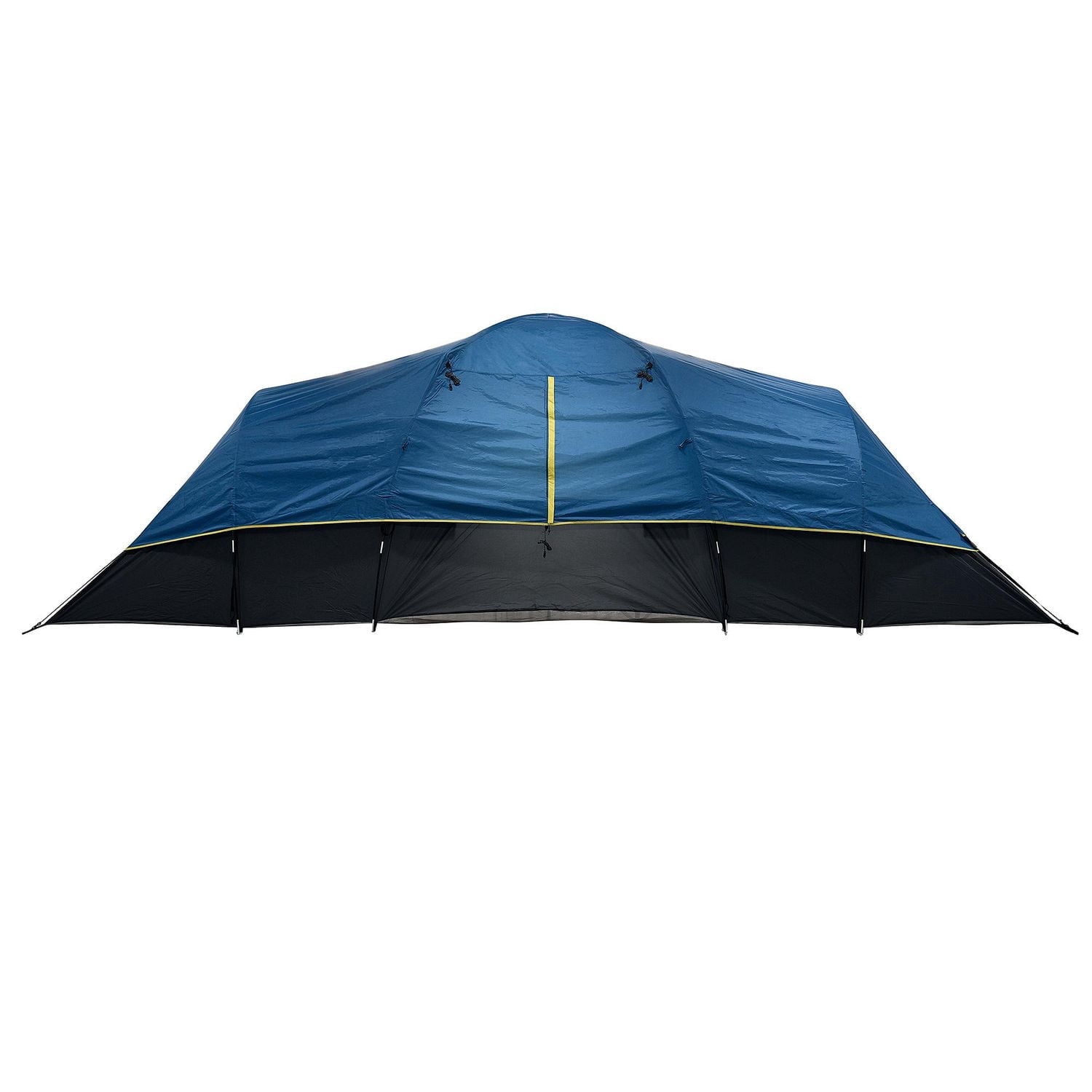 Refurbished Ozark Trail JCA-2013578RR 10 Person Family Dome Tent with Screened Porch, Fiberglass Poles, Blue