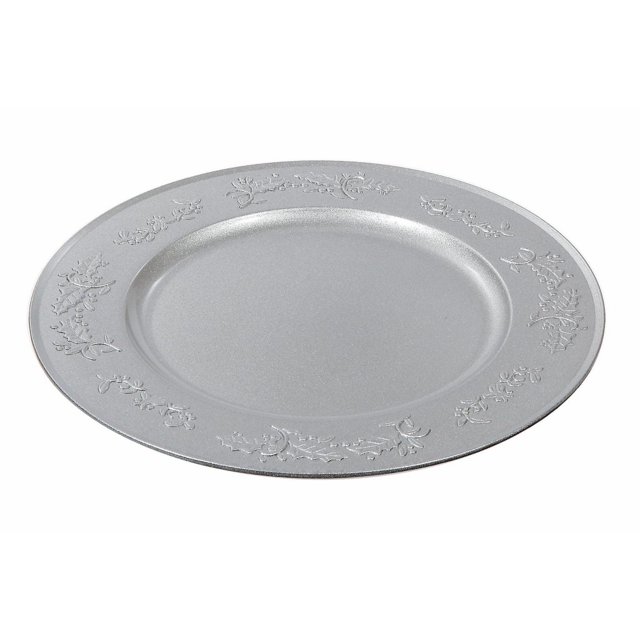 Charger Plate (Ivy) (Silver)