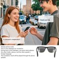 thumbnail image 3 of Lunettes Intelligentes, Lunettes Intelligentes Stéréo AI Télécommande Photographie pour Appels, 3 of 7