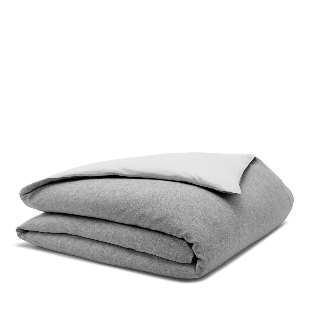 RiLEY Home Linen Duvet Cover,, Gray, King