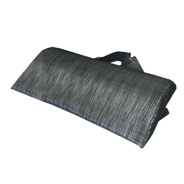 DOLITY Long Sleeping for Low Back Pain, Memory Foam Leg Cushion, Lumbar Support, Wedge Black+Gray