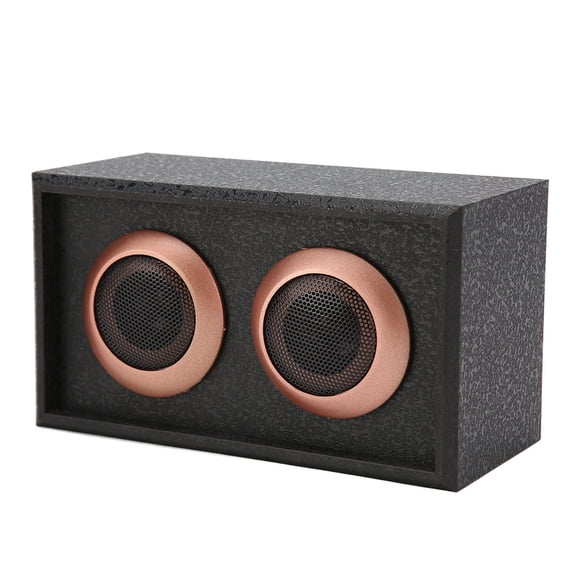 Home Theater Wooden Tweeter Speaker, 35W 6 Ohm Pure Treble Audiophile Passive Speaker, Portable HiFi Loseless Sound Tweeter Speaker For Home Theater Sound System
