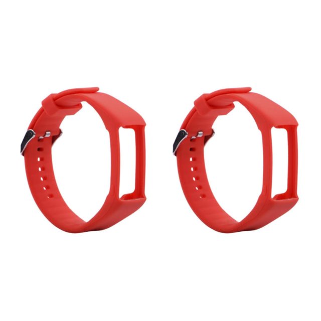 Redempat 1/2/3/5 Replacement Wrist Sport Band Strap For Polar A370 Smart A360 Watch Red 2PCS