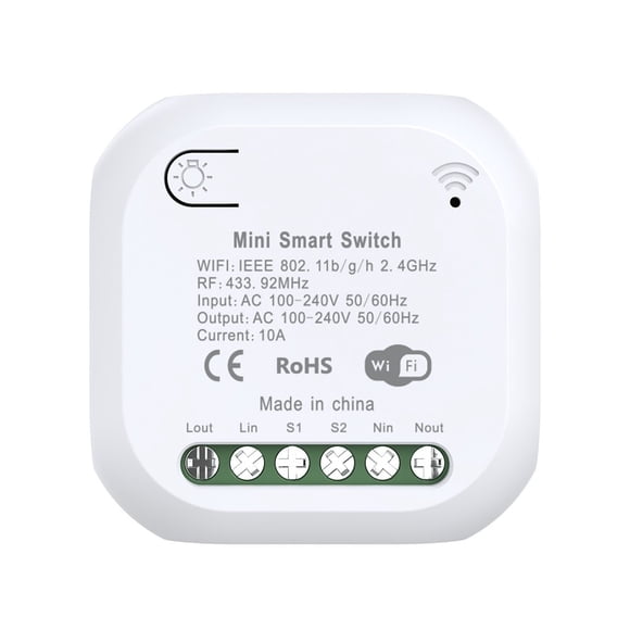 SUYIN Wifi Rf433 Smart Switch Diy Light Mini Switches Control Wireless Smart Relay