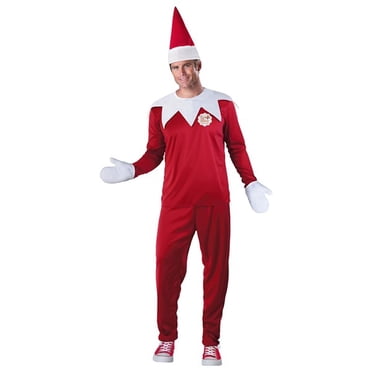 Elf on the Shelf Men's Costume