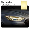 thumbnail image 3 of 1Set Automotive Vinyl Wraps Yellow Tint Film Heat Stretchable 40x60cm, 3 of 9