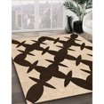 thumbnail image 3 of Ahgly Company Tapis Rectangulaire Lavable en Machine Intérieur Transitionnel Rouge Nuit, 2 Pieds x 3 Pieds, 3 of 7