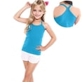 thumbnail image 2 of Tranfacy Fall Vest Girls Tank Tops for Kids 1-13 Years Solid Color Soft Sleeveless Camisole Fashion Basic Tops for Layer, 2 of 6