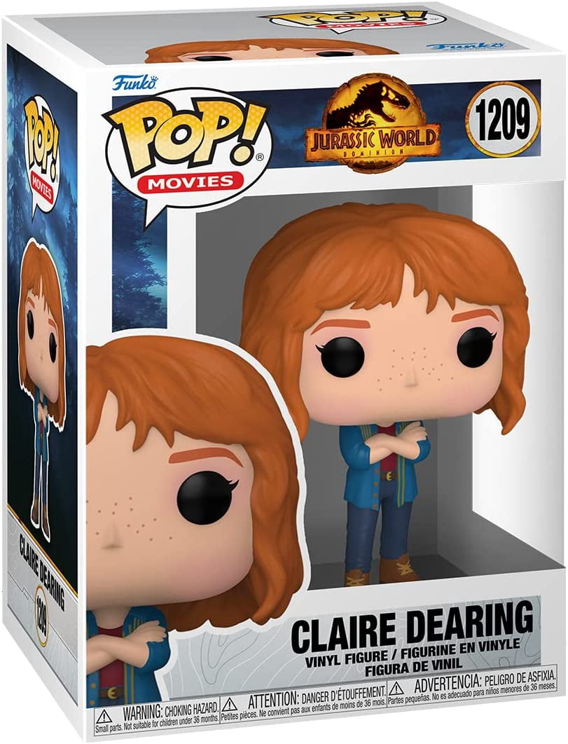 Funko Pop! Movies: Jurassic World Dominion - Claire Dearing Figurine En Vinyle