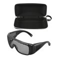 thumbnail image 3 of HILABEE Safety Glasses Lightweight Steel Mesh Safety Goggles for Working Wood Sawing Rectangular Case, 3 of 9