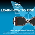 thumbnail image 2 of Hover-1 Chrome Electric Hoverboard Scooter, Rose Gold , 6.5", 2 of 5
