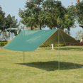 thumbnail image 2 of Bâche de Tente Imperméable, Pare-Soleil Imperméable et Résistant aux UV, Convient au camping, à la Randonnée avec Sac à Dos et aux Aventures en Plein Air, 2 of 8